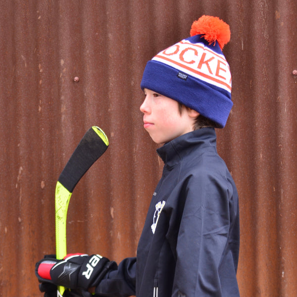 The Pond Hockey Pom