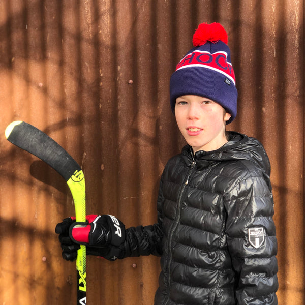The Pond Hockey Pom